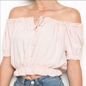 Brandy Melville Pink Blouse
